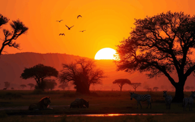Safari dopo il tramonto