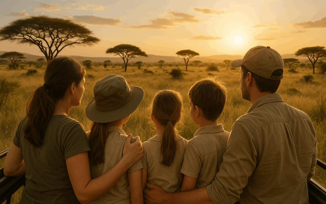 Come preparare mentalmente i bambini al loro primo viaggio safari