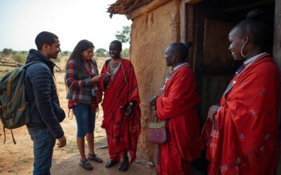 Galateo del viaggiatore durante le visite ai villaggi Masai
