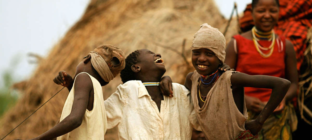 Tribu Hadzabe Bambini Hadzabe