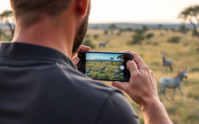Scattare foto con lo smartphone durante il safari: trucchi e consigli
