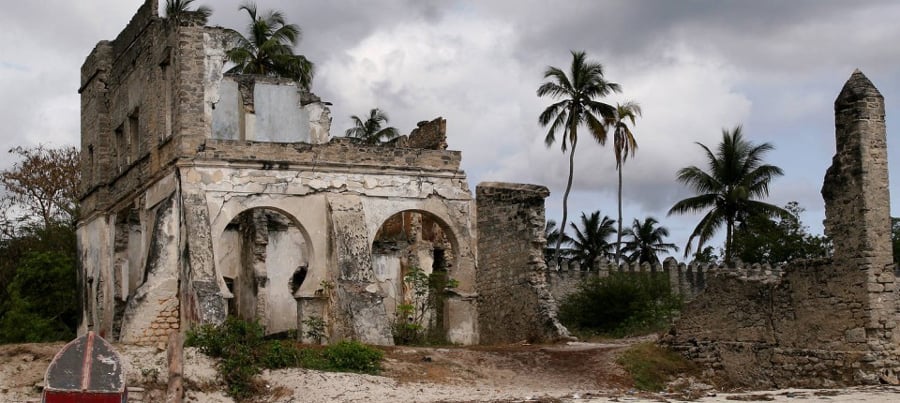 Bagamoyo Targa commemorativa Olduvai