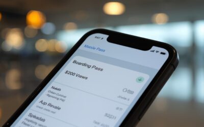 Boarding pass offline sul telefono per il safari